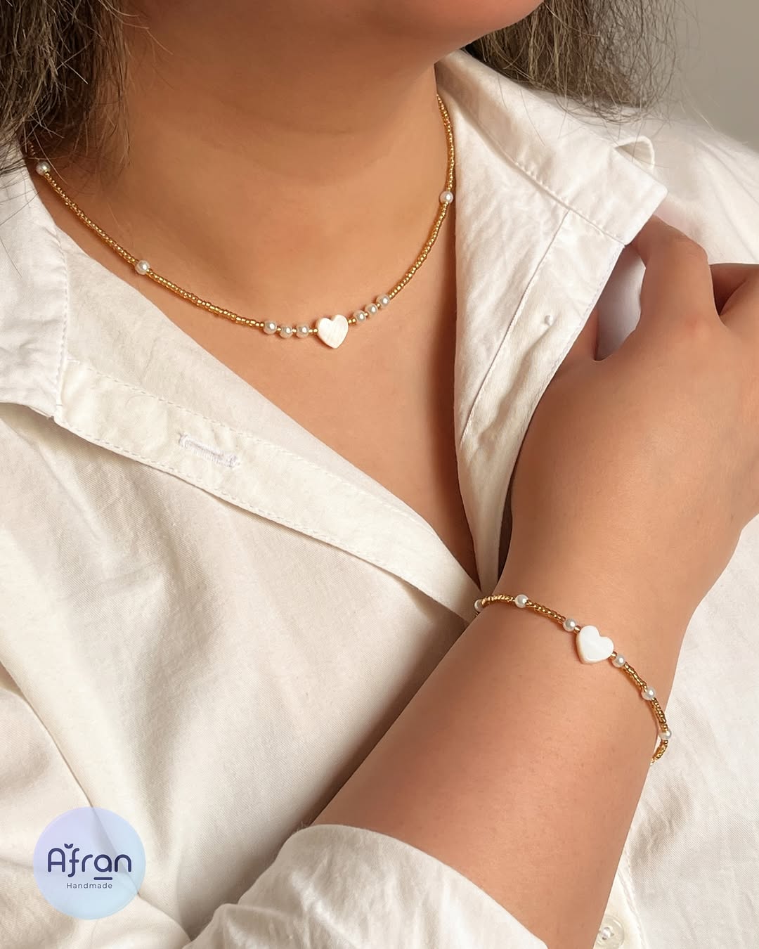 ست گردنبند و دستبند میرا